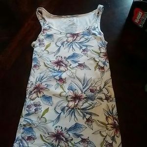 Floral tank top